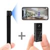 Міні камера wifi бездротова з виносним об'єктивом Konlen V806, Full HD 1080P