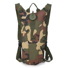 Рюкзак гідратор для води військовий - питна система на 3 літри (Jungle camouflage)