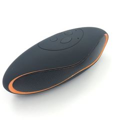 Портативна bluetooth колонка з флешкою і радіо Heonyirry mini X-6, помаранчева