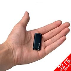 Міні диктофон з активацією голосом Savetek R01, 32 Гб пам'яті, Mp3, VOR, 8 годин запису