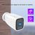 Wifi камера з величезним акумулятором 12000 мАг, до 1 місяця автономної роботи Nectronix ZC-PC206, вулична, із записом на SD до 128 Гб (біла), зображення 3