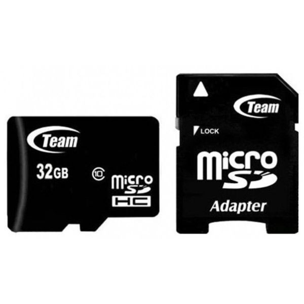 Карта пам'яті MicroSDHC 32GB Class 10 + adapter