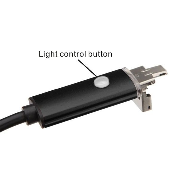 USB ендоскоп для смартфона і ноутбука HD 480P Kerui 655H, 5 метрів, 5.5 мм, жорсткий кабель, зображення 16 USB ендоскоп для смартфона і ноутбука HD 480P Kerui 655H, 5 метрів, 5.5 мм, жорсткий кабель, зображення 16