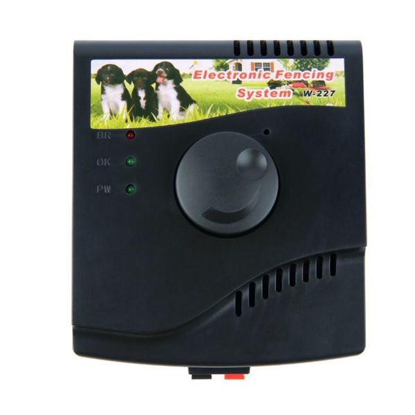 Електронний паркан для собак - електропастух з 1 нашийником на батарейці Крона Pet W-227B, провідний, зображення 2