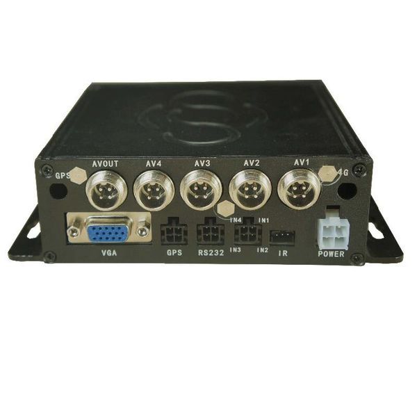 Автомобільний відеореєстратор на 4 камери для автобусів, вантажівок Brandoo MDVR, російське меню, зображення 4