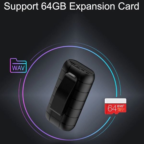 Міні диктофон з великим часом роботи Nectronix A50+, підтримка micro SD до 128 Гб, кліпса, зображення 3