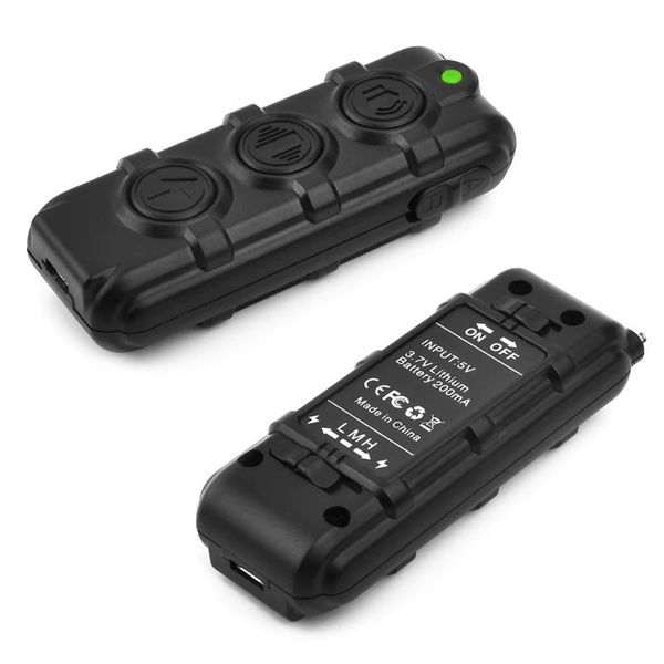 Електроошийник для собак дресирувальний c 3-ма великими кнопками DOBE DB61 для маленьких і середніх собак, червоний, зображення 2