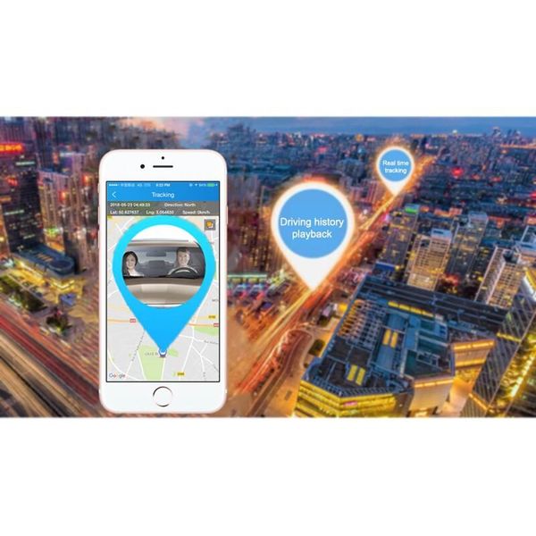 Автомобільний відеореєстратор з 4G + WIFI + GPS Jimi JC400P Aivision Cam з online передачею відео через інтернет (2-га камера вбудована в корпус), зображення 4