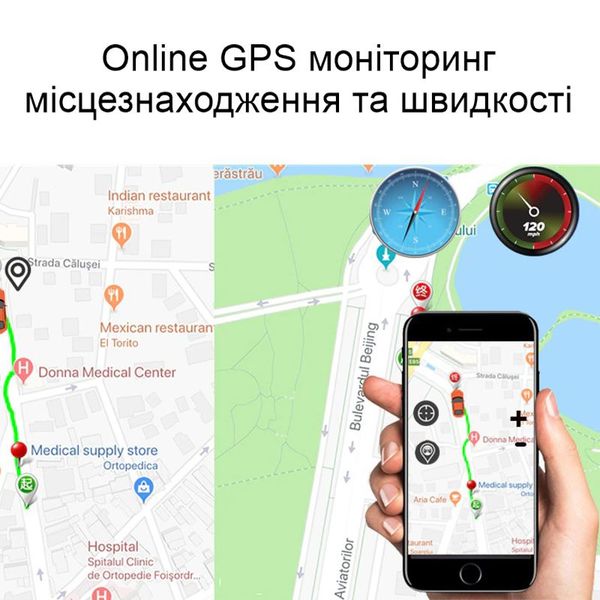 Автомобільний відеореєстратор з 4G + WIFI + GPS Nectronix K18, Full HD 1080P, з 2-ма камерами, G-sensor і віддаленим online моніторингом, зображення 3 Автомобільний відеореєстратор з 4G + WIFI + GPS Nectronix K18, Full HD 1080P, з 2-ма камерами, G-sensor і віддаленим online моніторингом, зображення 3