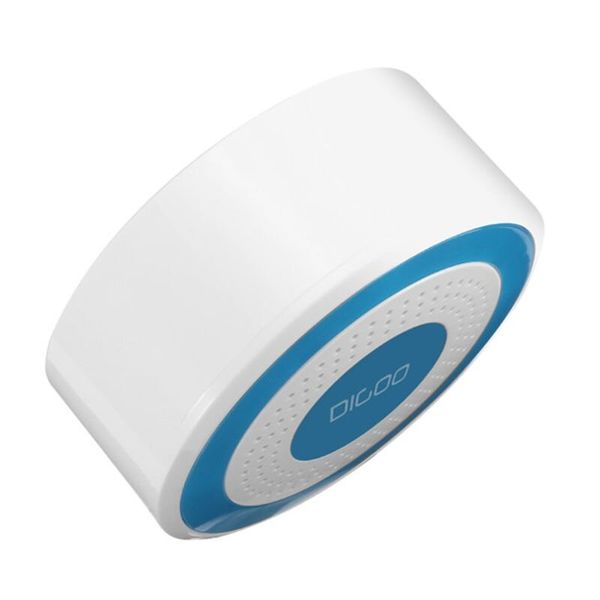 Бездротова сирена автономна для бездротових датчиків 433 мГц Digoo DG-ROSA, з акумулятором, зображення 3