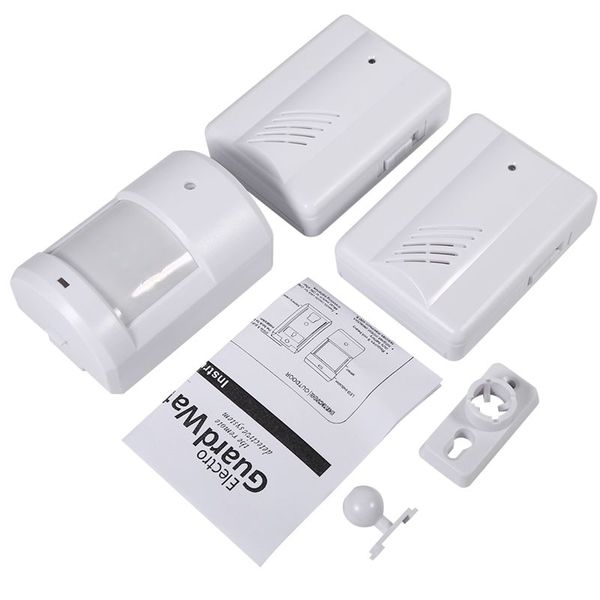Безпровідний дверний дзвінок з датчиком руху і 2-мя приймачами - оповіщувачами Leshp DD1408-2, зображення 6