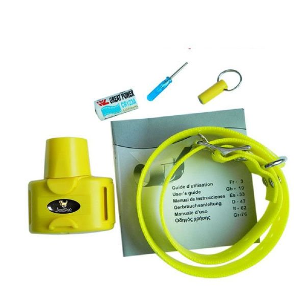 Біпер для мисливських собак Janpet JPD100 водонепроникний жовтий, зображення 6