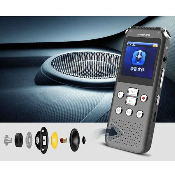 Диктофон + відеореєстратор + фотоапарат 3в1 Amoi E730, міні, WAV до 768 кбіт / с, AVI до 720p, метал, зображення 6