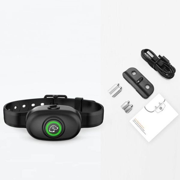 Електронний ошийник антилай для собак Pet Dog 300, водонепроникний, чорний, зображення 6