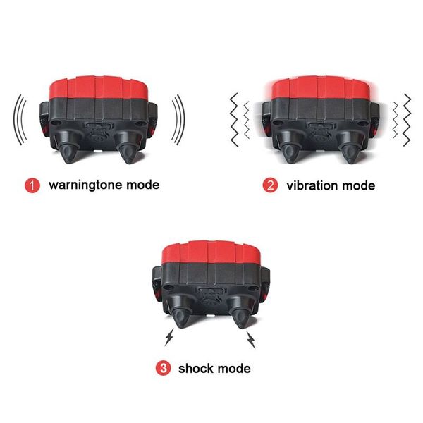 Електронашийник для собак дресирувальний Pet DTC-500 водонепроникний, дальність до 500 метрів, червоний, зображення 4