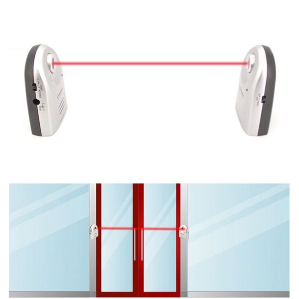 ІЧ бар'єр з інфрачервоним променем до 20 метрів і сиреною Doberman Security SE-0161, зображення 6