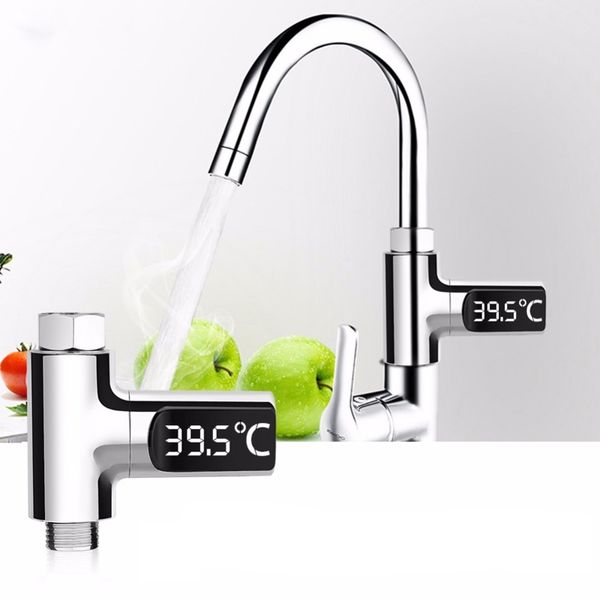 Датчик температури води - насадка на кран з LCD дисплеєм ZEAST LW-101, зображення 2