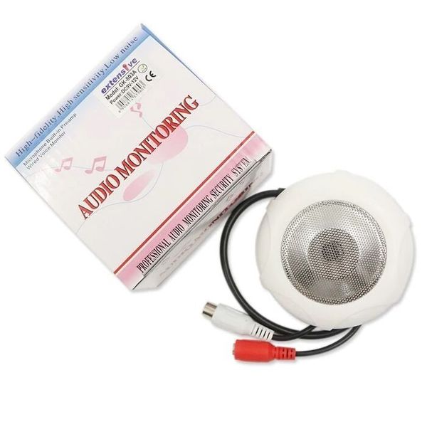 Мікрофон для відеоспостереження Extensive GK-803A, активний, високочутливий на процесорі, зображення 4