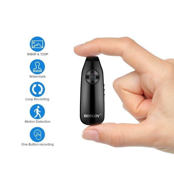 Міні камера Full HD 1080P Boblov IDV007 + фото + диктофон, SD до 64 Гб, батарея 560 мАг, зображення 5