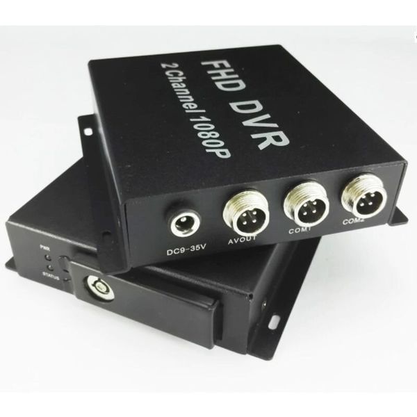 AHD відеореєстратор на 2 камери Pomiacam MDVR для таксі, автобусів, вантажівок, 2 Мп, Full HD 1080P, SD до 128 Гб, пульт ДУ, зображення 6