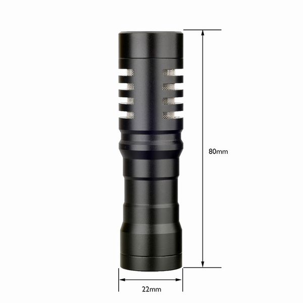 Направлений мікрофон для телефону, камери, фотоаппарату Savetek М100, кардіоїдний, з вітрозахистом, зображення 6