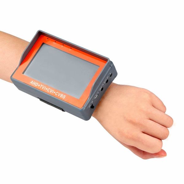 Портативний монітор для налаштування камер відеоспостереження Pomiacam IV7W, 5Мп, AHD + TVI + CVI + CVBS, зображення 6