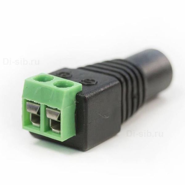 Роз'єм живлення під гвинт для камер відеоспостереження (мама) Grace Security PWC-01, зображення 2