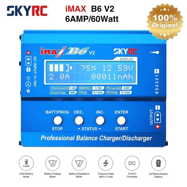 Універсальний зарядний пристрій другого покоління SkyRC Imax B6 V2. Оригінал., зображення 2