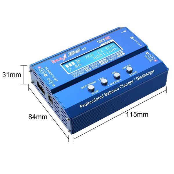 Універсальний зарядний пристрій другого покоління SkyRC Imax B6 V2. Оригінал., зображення 6