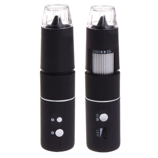 Wifi мікроскоп цифровий акумуляторний з 1000х кратним збільшенням KKMOON BW-1000, із записом фото / відео на смартфон, зображення 3