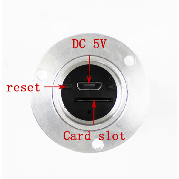Відеоглазок wifi c датчиком руху, підсвічуванням і записом HQCam 405B, 2 Мп, сріблястий, зображення 5