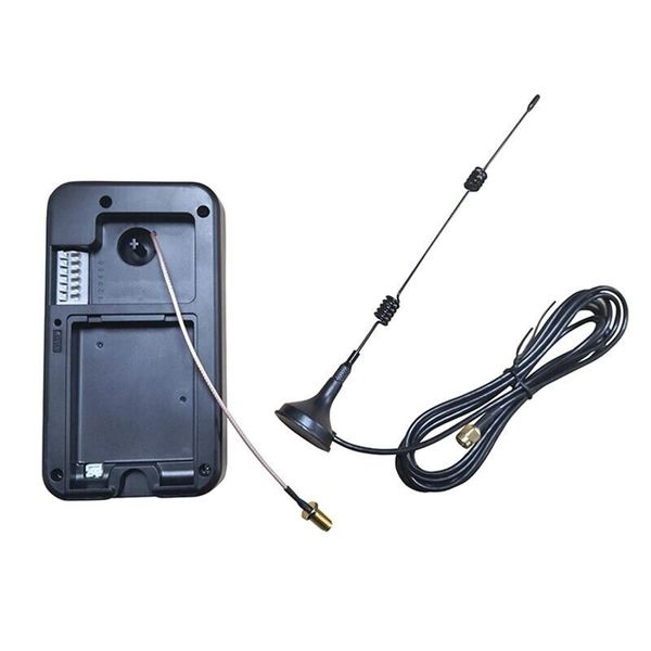 Безпровідний відеодомофон з датчиком руху, 7" дюймовим монітором Kivos KDB702 +, дальністю до 50 метрів, дистанційне відкриття електрозамку, зображення 3