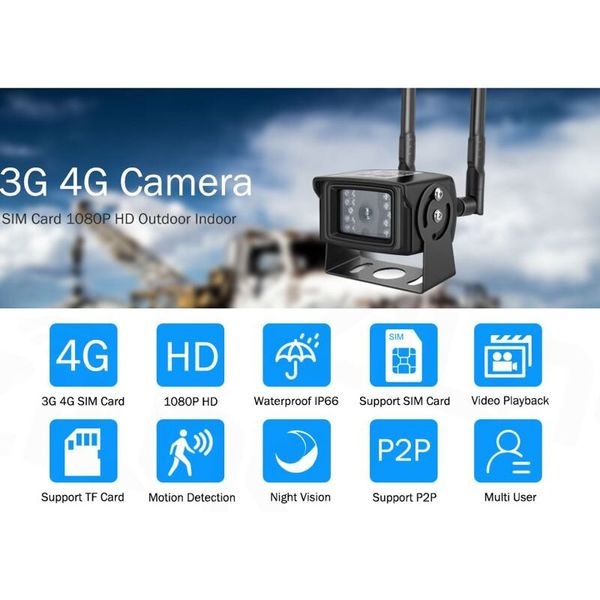 4G камера відеоспостереження вулична під SIM карту Zlink DH48H-2Mp, 2 мегапікселя, зображення 2 4G камера відеоспостереження вулична під SIM карту Zlink DH48H-2Mp, 2 мегапікселя, зображення 2