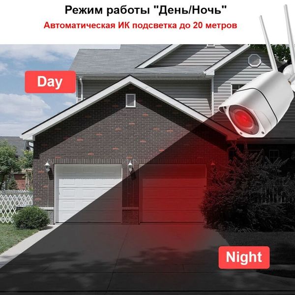 4G камера відеоспостереження вулична з 2-х стороннім голосовим зв'язком Wondstar Q57, 5 Мегапікселів, зображення 5