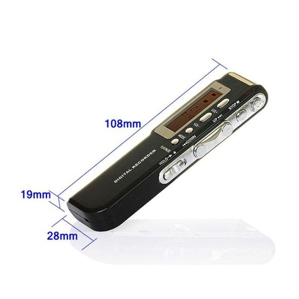 Цифровий диктофон з лінійним входом Doitop voice recorder VR-12, 8 Гб, зображення 6