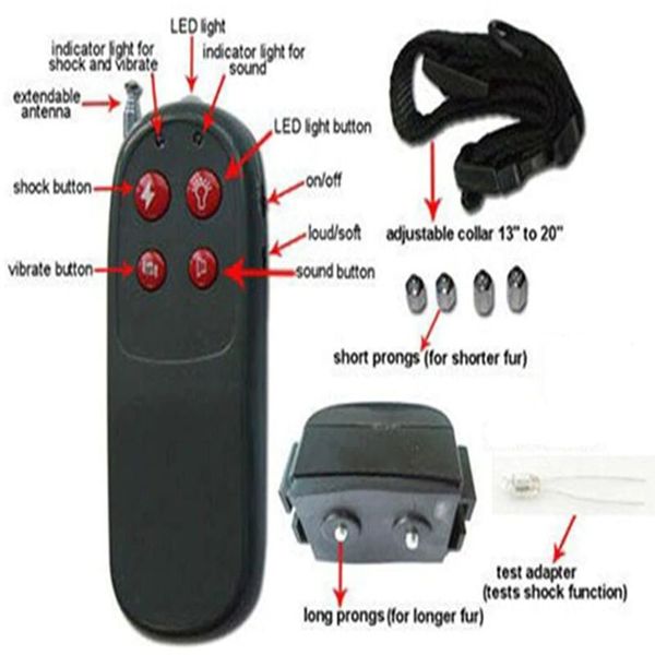 Електронашийник для собаки електронний зі струмом Pet 200, для дресирування, зображення 5