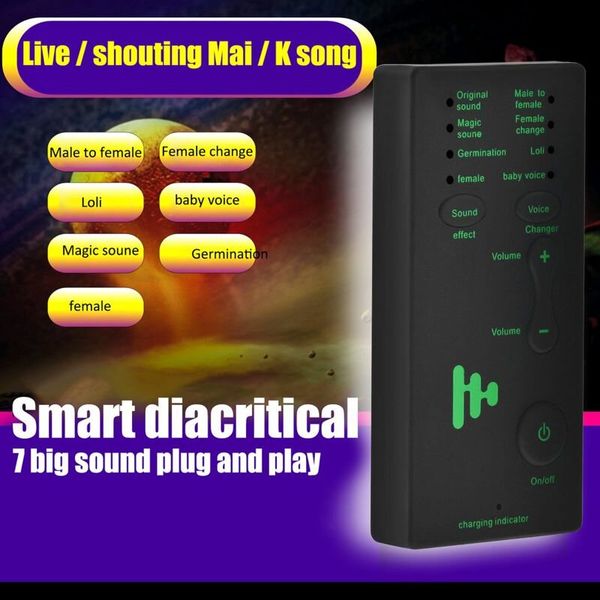 Змінювач голосу для мобільного телефону - перетворювач голосу войс чейнджер Onleny M1, зображення 5