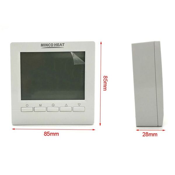 Термостат для газового котла кімнатний, електронний Minco Heat ME83, зображення 2