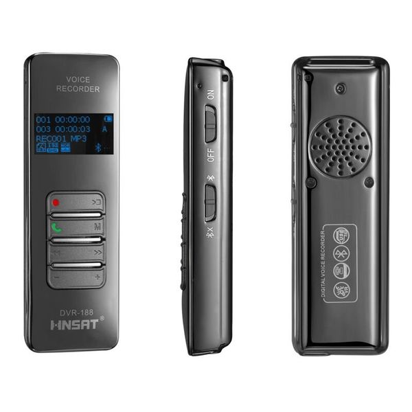 Bluetooth диктофон для запису телефонних розмов c мобільного телефону HNSAT DVR-188, 8 Гб пам'яті, зображення 5