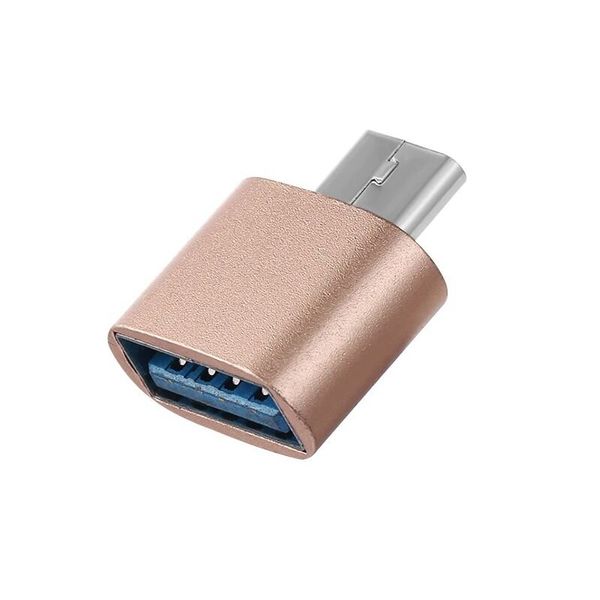 Перехідник OTG USB - USB Type-C, чорний, зображення 2