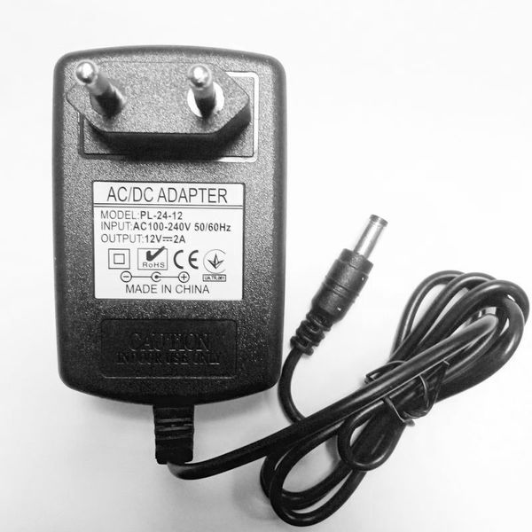 Блок живлення для камер відеоспостереження 12 вольт 2 Ампера 24Вт OEM PL-24-12, зображення 3