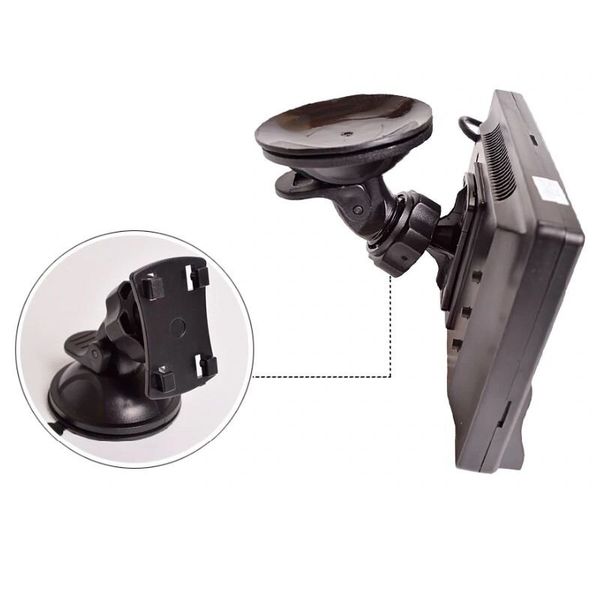 Автомобільний монітор для камери заднього виду Podofo XSP-05, 5 "дюймів, на присосці, зображення 2