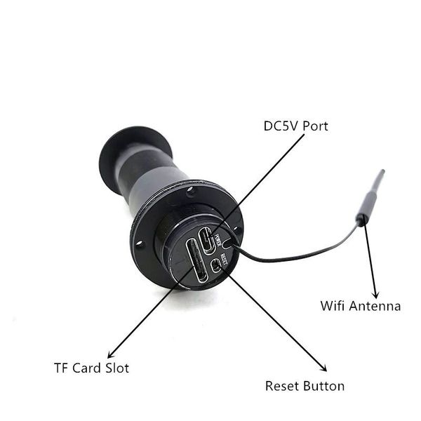 Відеоглазок wifi безпровідний з датчиком руху і записом Geniuspy D178, 2 Мп, 1080P, додаток для Android і IOS, зображення 4