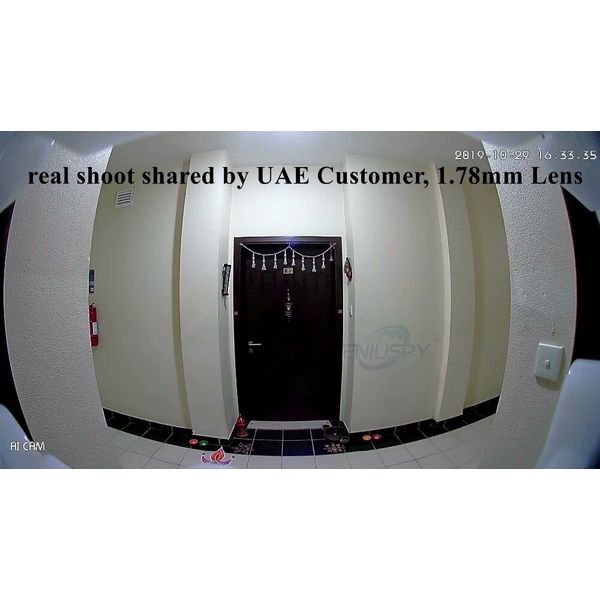 Відеоглазок wifi безпровідний з датчиком руху і записом Geniuspy D178, 2 Мп, 1080P, додаток для Android і IOS, зображення 7