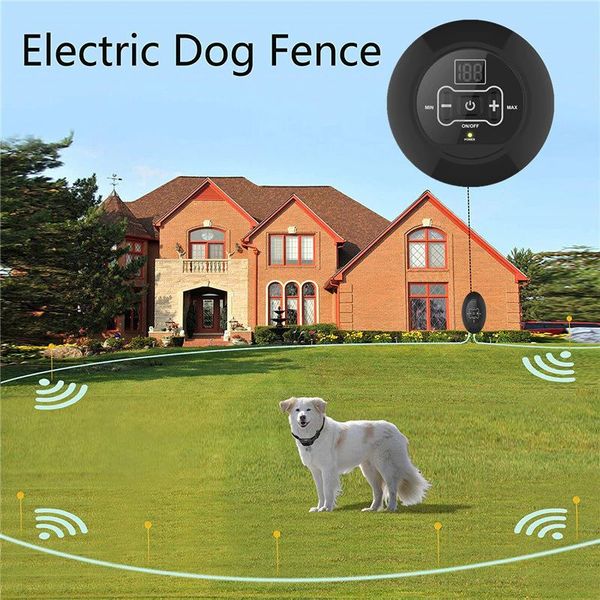 Безпровідний електронний паркан для собак Wireless Dog Fence WDF-600, з 2-ма нашийниками, зображення 4
