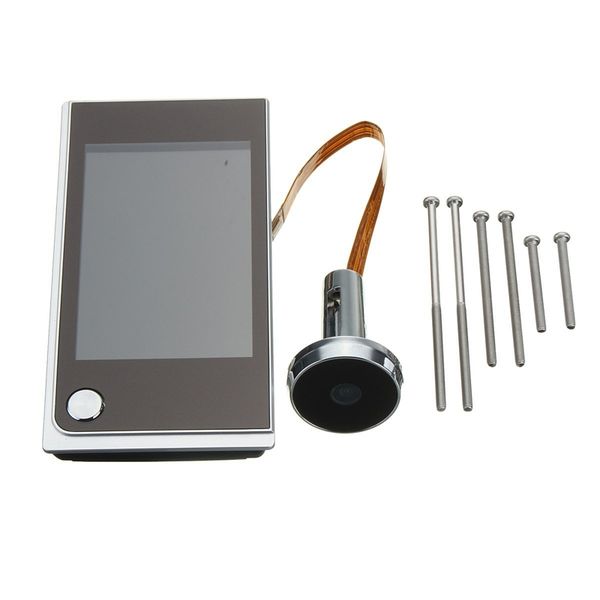 Відеоглазок дверний цифровий для квартири Kivos SF515 c 3,5 "екраном і кутом огляду 90 градусів, зображення 6