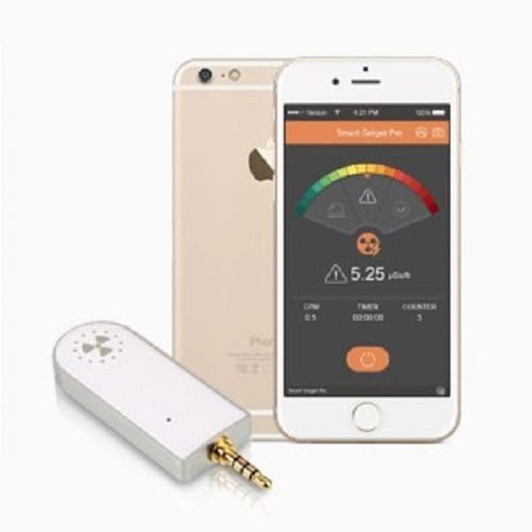 Дозиметр для смартфона FTLAB Smart Geiger Pro, для вимірювання загального радіаційного фону, зображення 3 Дозиметр для смартфона FTLAB Smart Geiger Pro, для вимірювання загального радіаційного фону, зображення 3