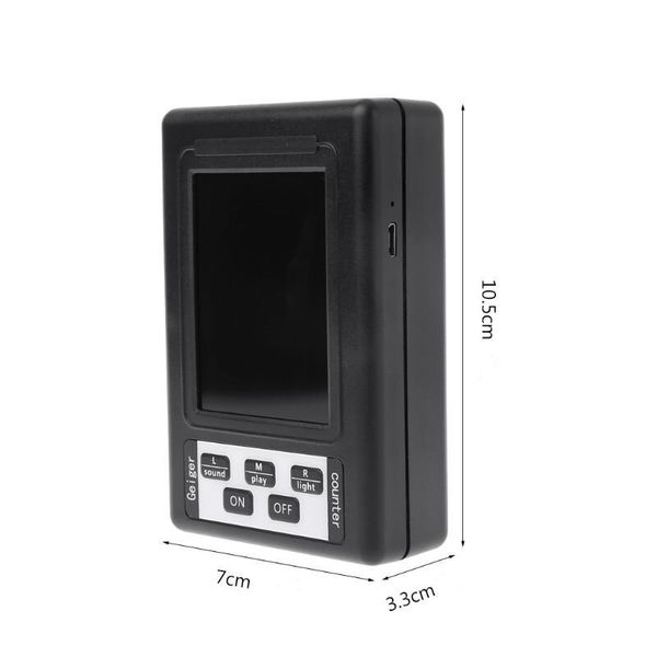 Дозиметр радіометр побутовий, лічильник Гейгера - прилад для вимірювання радіації Kailishen BR-9B, зображення 6