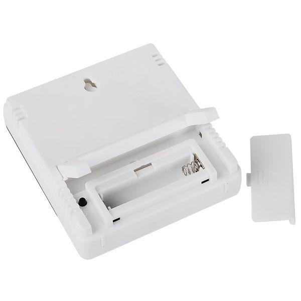 Електронний кімнатний термометр гігрометр з годинником KETOTEK НТС-1, зображення 4