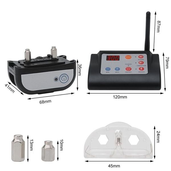 Бездротовий електронний паркан для собак + електронний нашийник для дресирування 3-х собак Petguider 883-3 (з 3-ма нашийниками), зображення 5